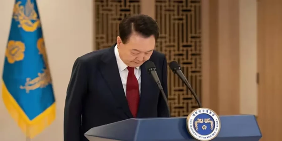 South Korean President Yoon Suk-yeol. Image: Collected