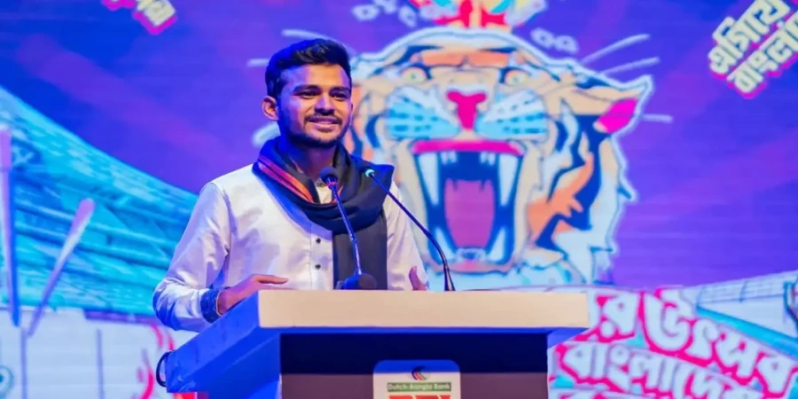 Asif Mahmud Declares the Inauguration of the BPL. Photo: Collected