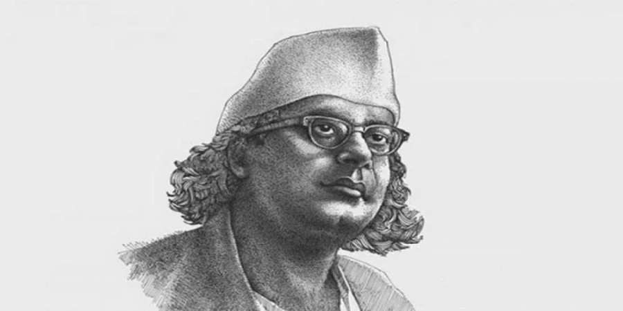The Portrait of National Poet Kazi Nazrul Islam