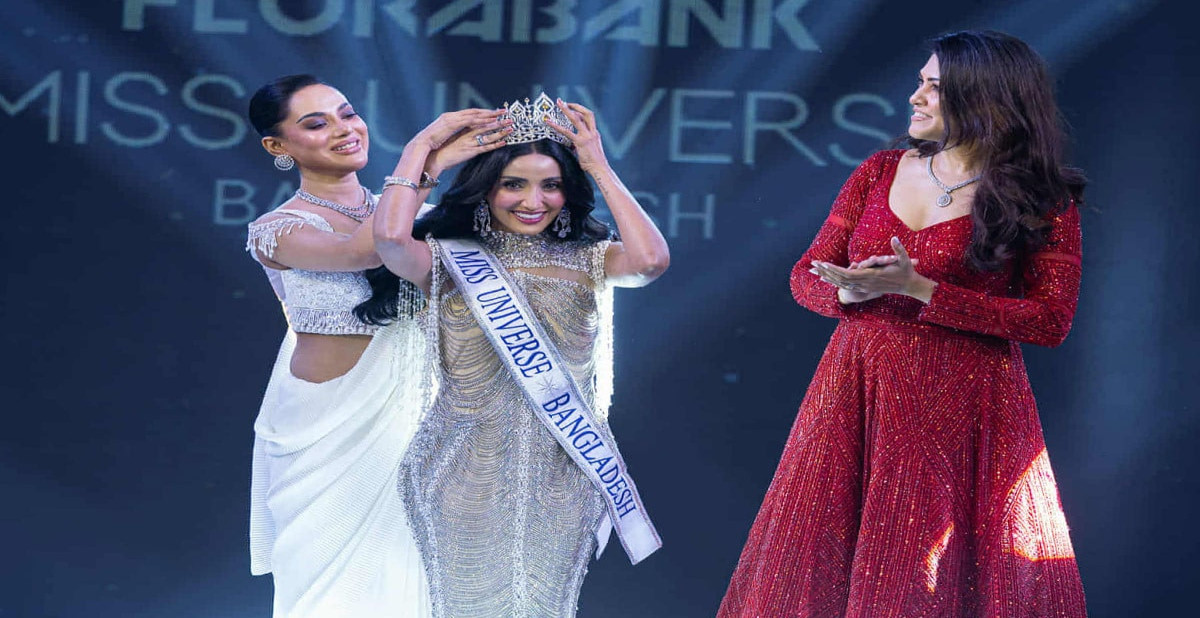 আবারও মিস ইউনিভার্স বাংলাদেশের মুকুট জিতলেন তানজিয়া জামান মিথিলা -সংগৃহীত ছবি
