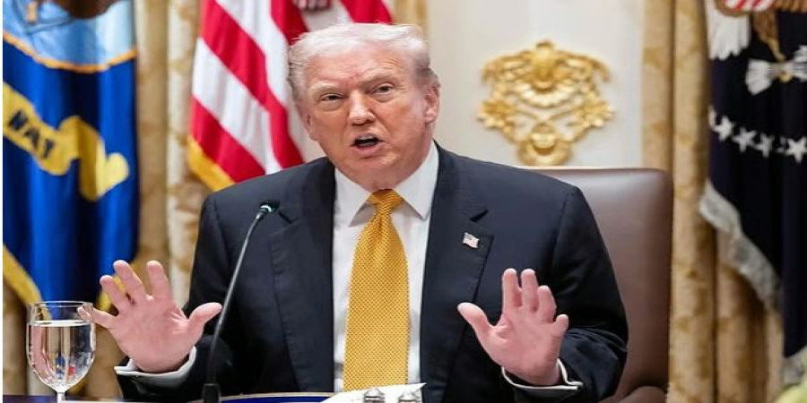 যুক্তরাষ্ট্রের প্রেসিডেন্ট ডোনাল্ড ট্রাম্প