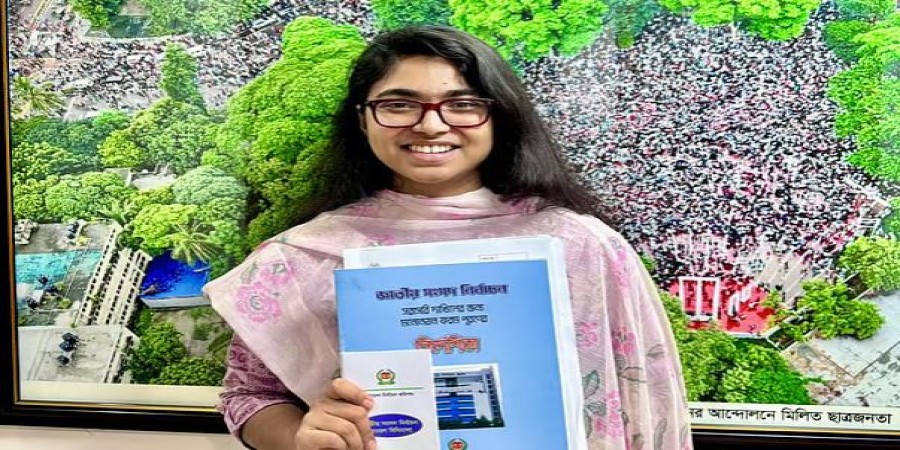 ঢাকা ৯ আসনের প্রার্থী হতে মনোনয়নপত্র সংগ্রহের পর গত ২৫ ডিসেম্বর এই ছবি ফেসবুকে দেন তাসনিম জারা