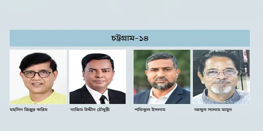 চট্টগ্রাম–১৪ (চন্দনাইশ-সাতকানিয়া আংশিক)