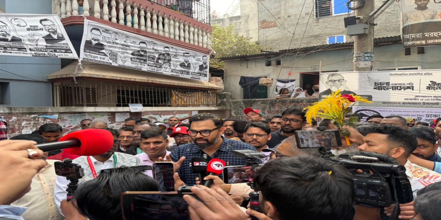 Aminul Haque Pledges to Break Gas Syndicate and Ensure Household Connections in Mirpur–Pallabi বাংলার বার্তার নিজস্ব ক্যামেরায় ধারণকৃত
