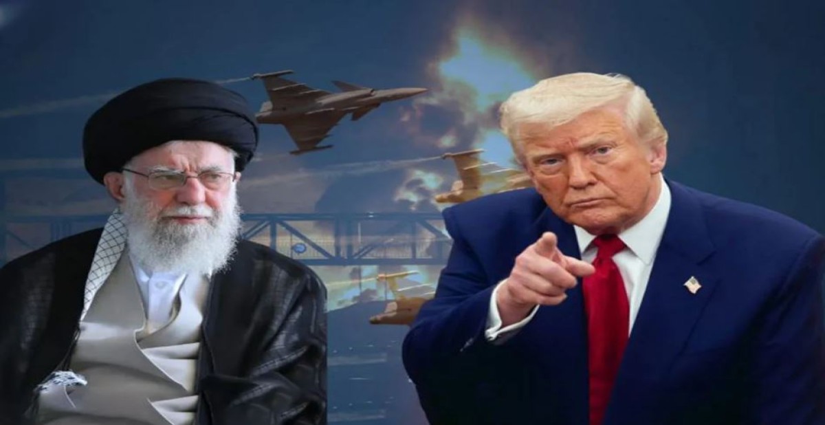 ইরানের সর্বোচ্চ নেতা আয়াতুল্লাহ আলী খামেনি (বামে) ও মার্কিন প্রেসিডেন্ট ডোনাল্ড ট্রাম্প। ফাইল ছবি