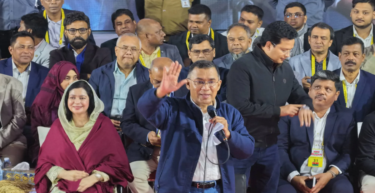 ১২ ফেব্রুয়ারির নির্বাচনে জনগণ ‘ভোট ডাকাতি’ হতে দেবে না: তারেক রহমান বাংলার বার্তার নিজস্ব ক্যামেরায় ধারণকৃত